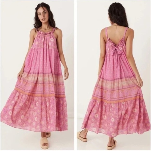 Spell Dresses & Skirts - Spell & The Gypsy Utopia Strappy Sundress In Flamingo Medium NWT
